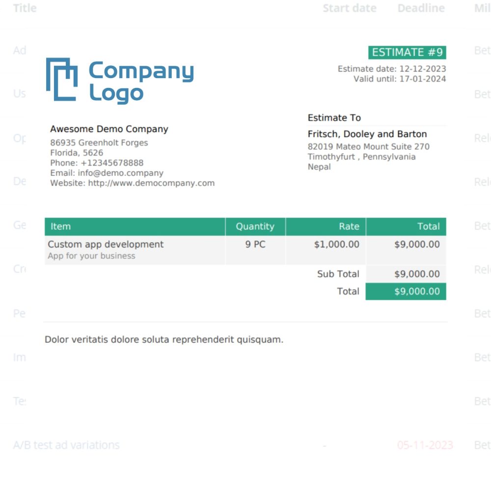 probook-estimate-quotation